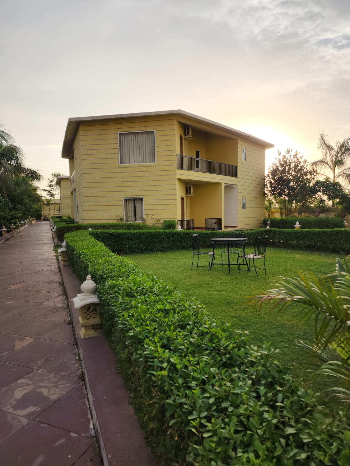 Resort grounds