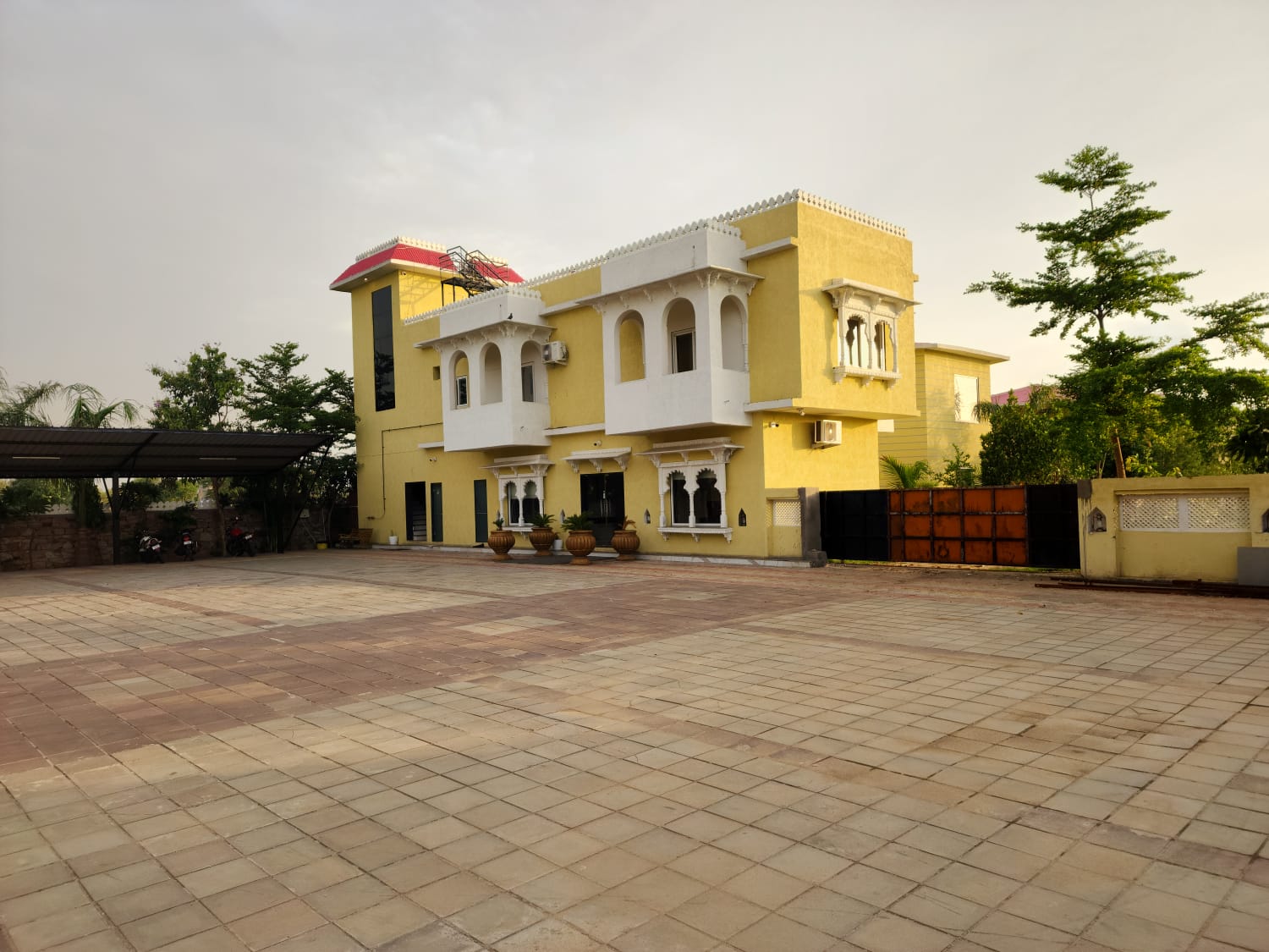 Resort grounds